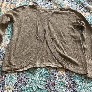 Elegant Women's Open Back Sweater
